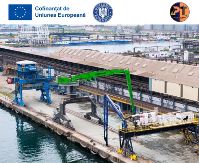 Modernizare platforme portuare, linii de cale ferată, instalații de descărcare/încărcare ciment în incinta portuară ROMCIM SA